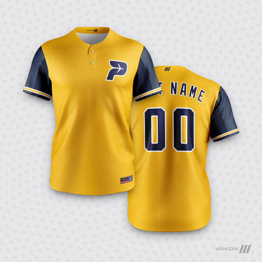 Norwalk Pilots Gold 2-Button Jersey