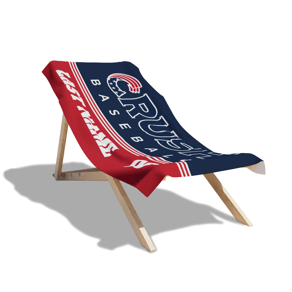 Crush Baseball Beach Towel