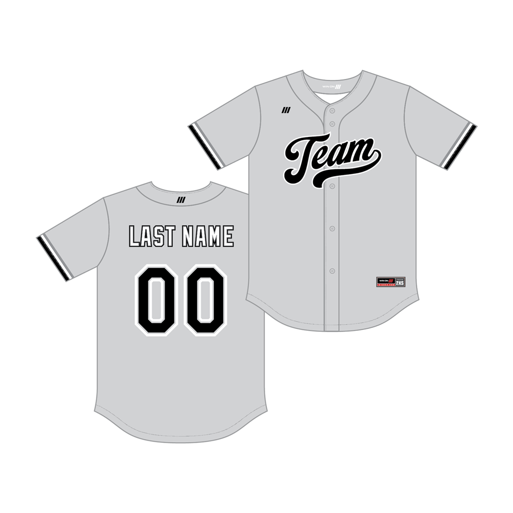 Custom Full Button Jersey (Sublimated)