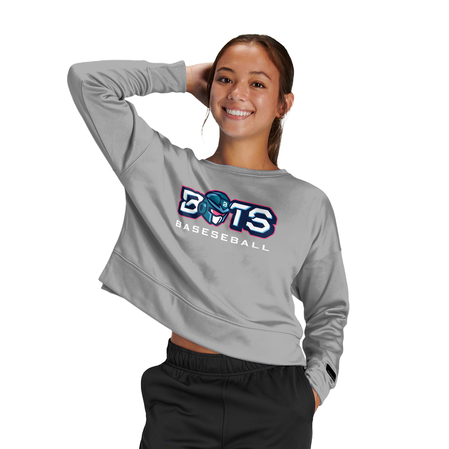 BOTS Women's Fleece Crop Crew