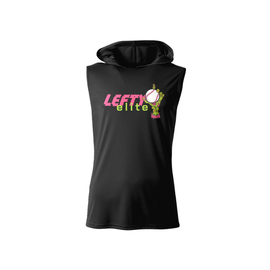 Lefty Elite Sleeveless Hooded Dry Fit