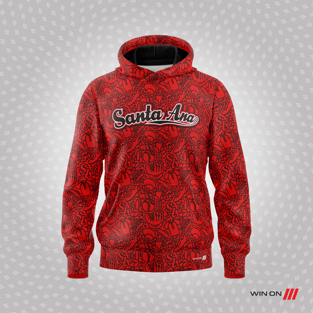 Santa Ana Pony Doodle Hoodie