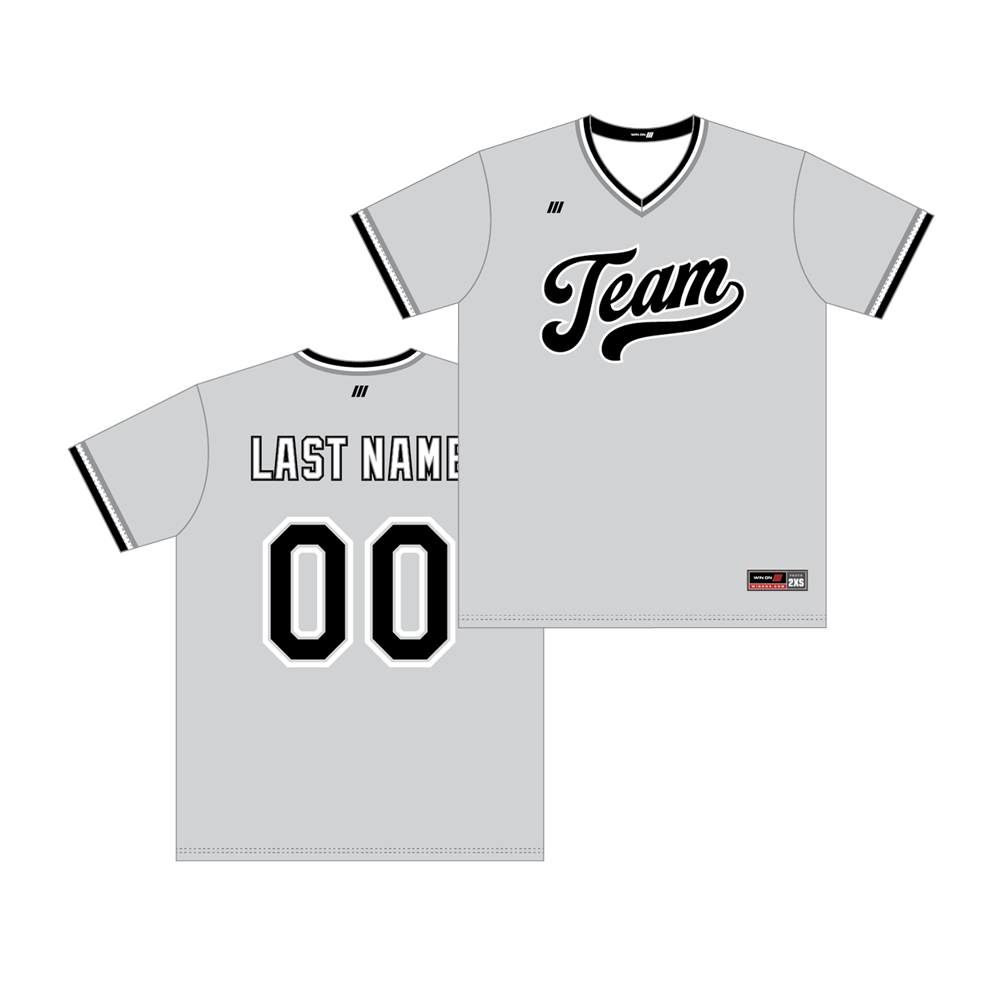 Custom V-Neck Pullover Jersey (Sublimated)