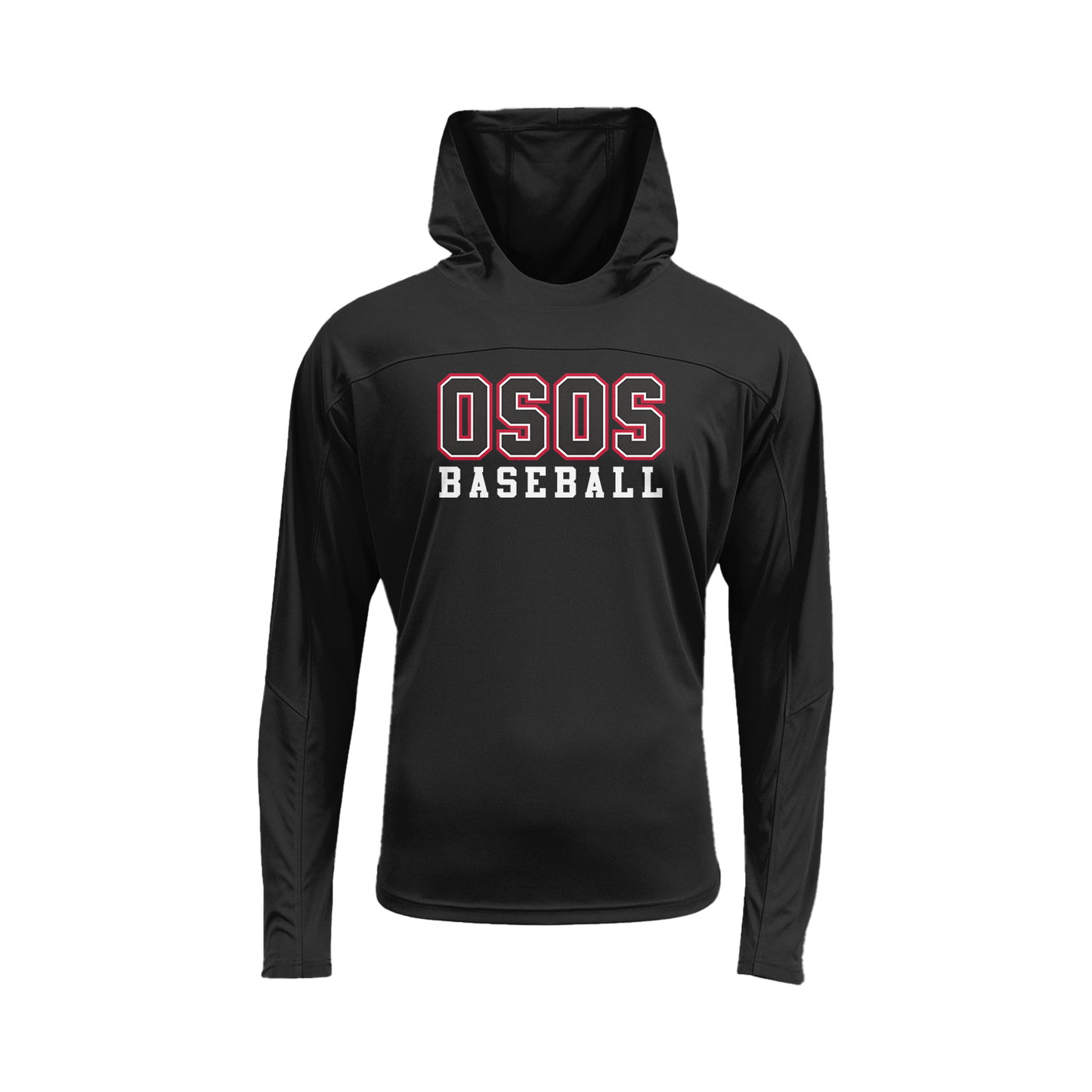 OSOS Baseball AirFlex Hooded Sun Shirt