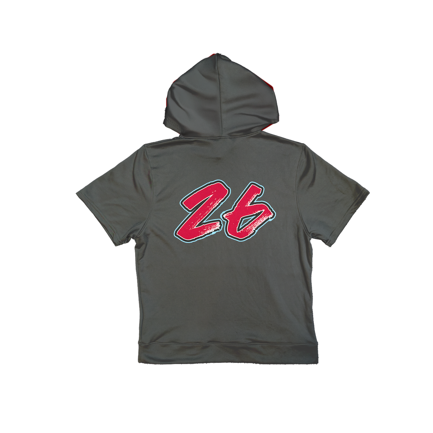 Phenoms Short Sleeve Poly Fleece Hoodie
