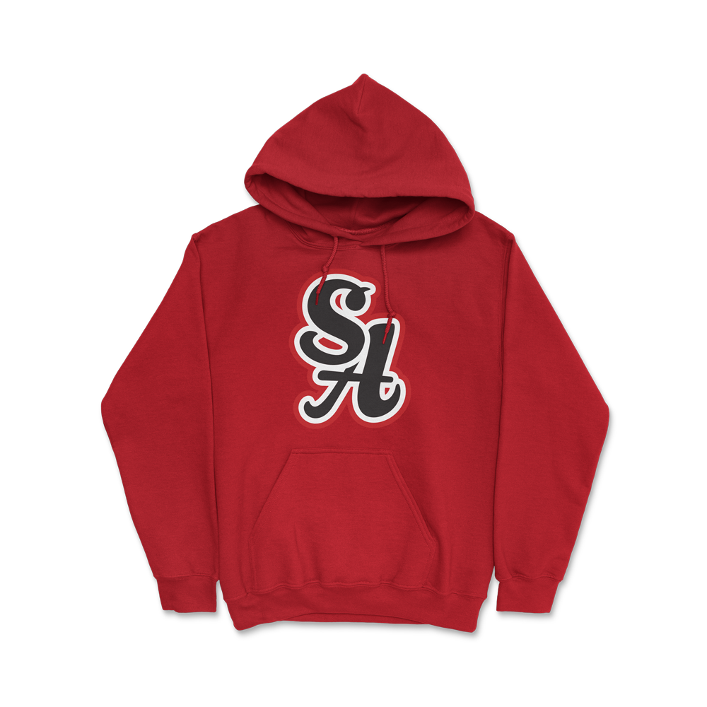 Santa Ana Pony Logo Hoodie (SA Black)