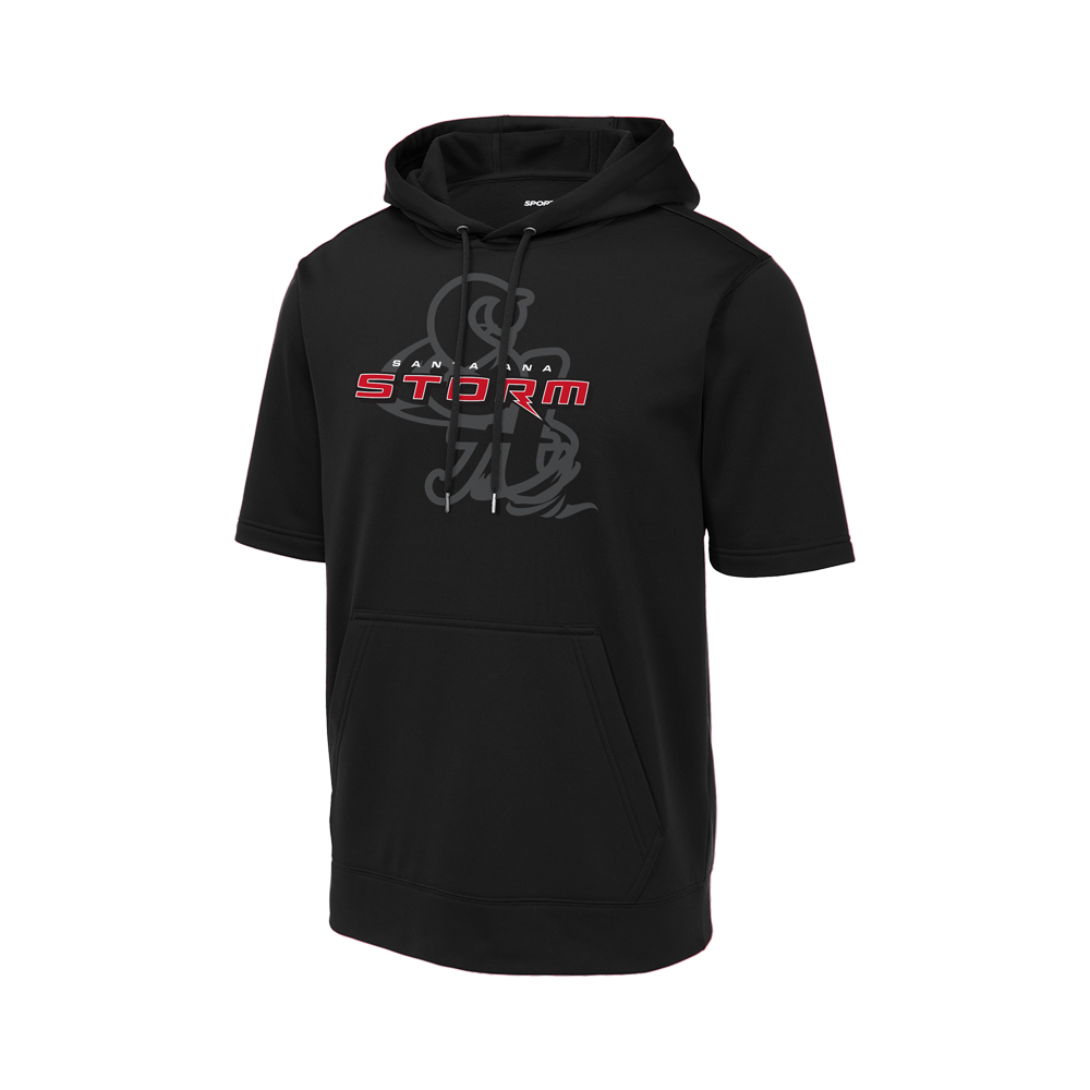 SA Storm Short Sleeve Poly Fleece Hoodie