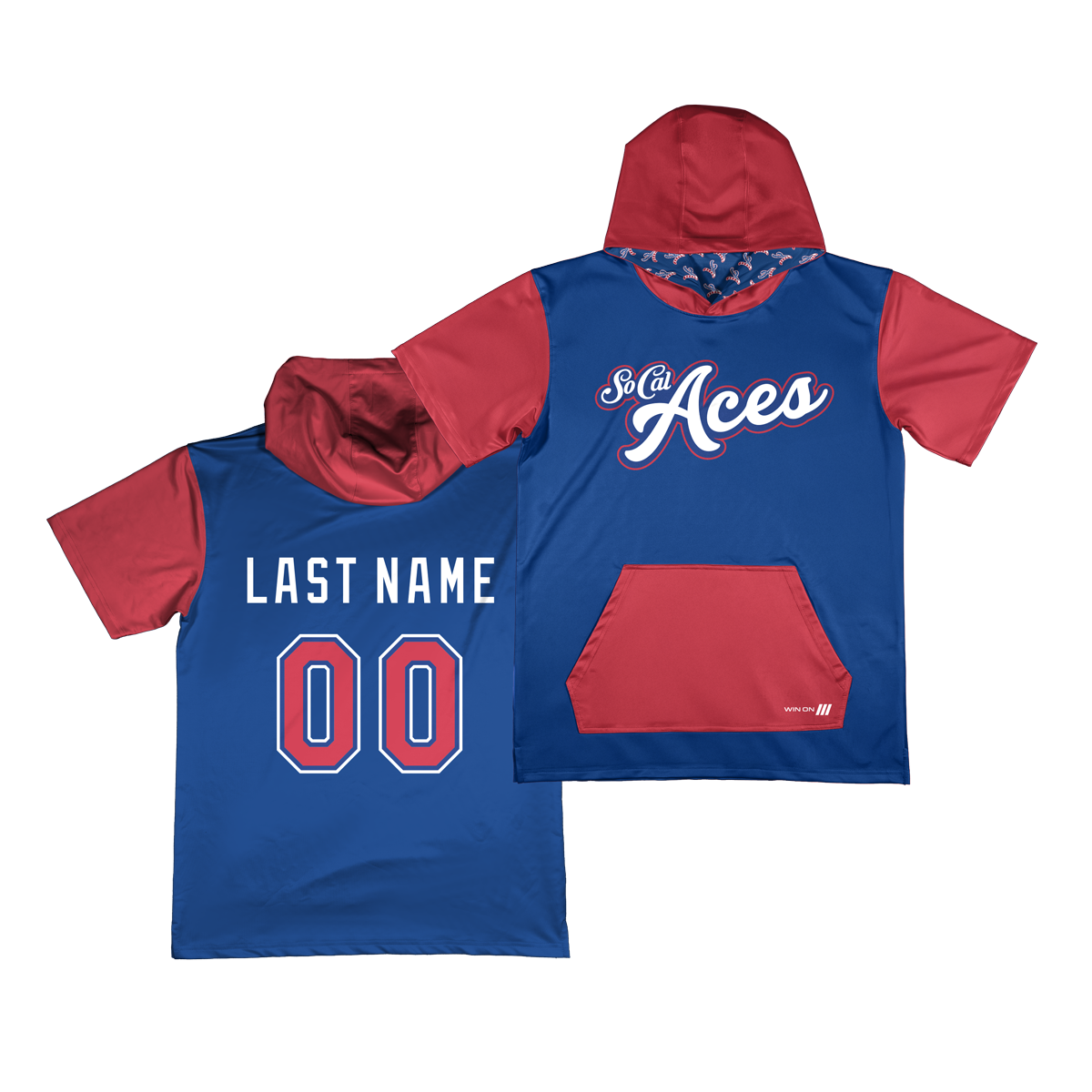 SoCal Aces Short Sleeve Hoodie