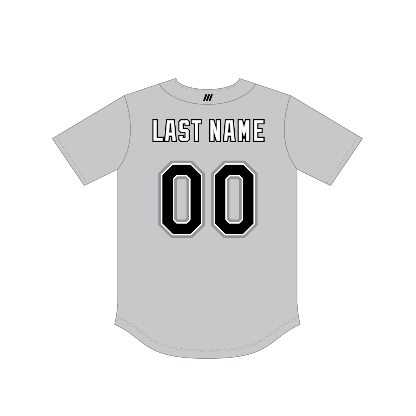 Custom Full Button Jersey (Sublimated)
