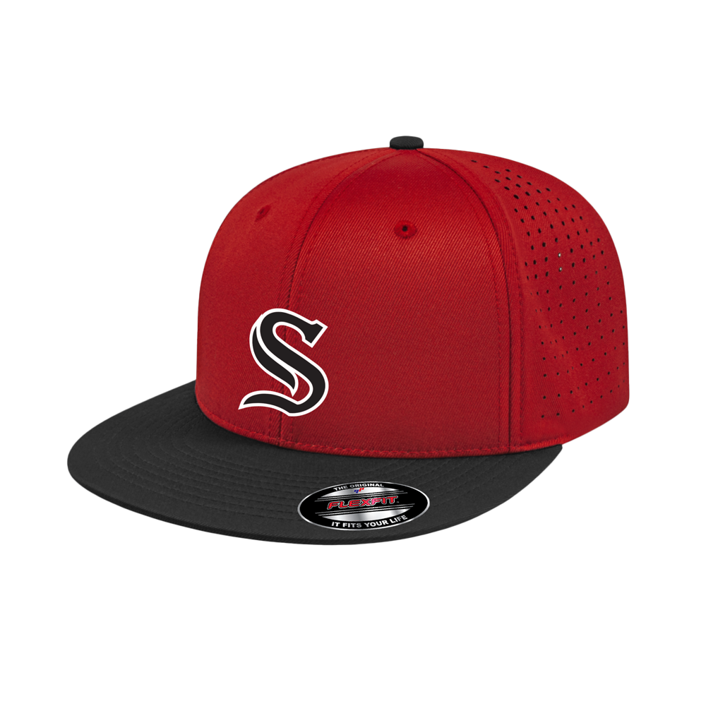 Scorpions FlexFit Hat (Red/Black)