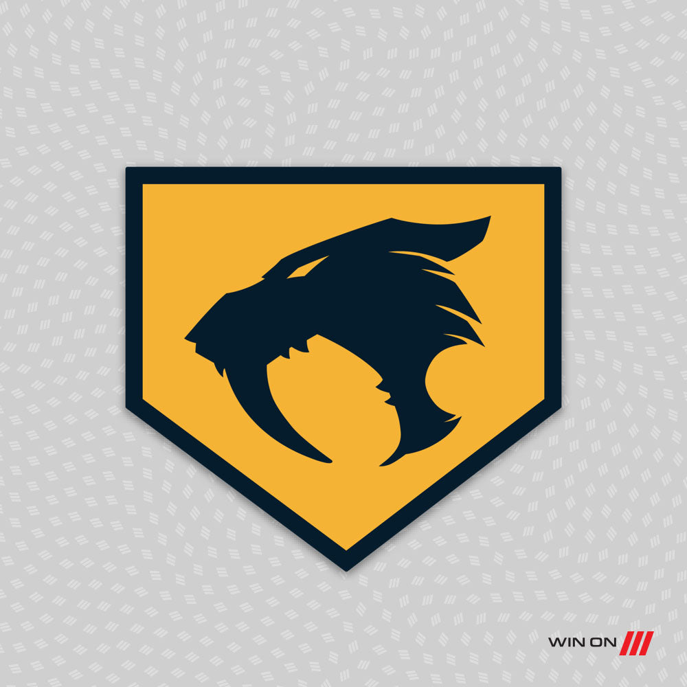 Sabertooth Logo Sticker
