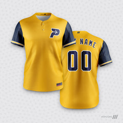 Norwalk Pilots Gold 2-Button Jersey