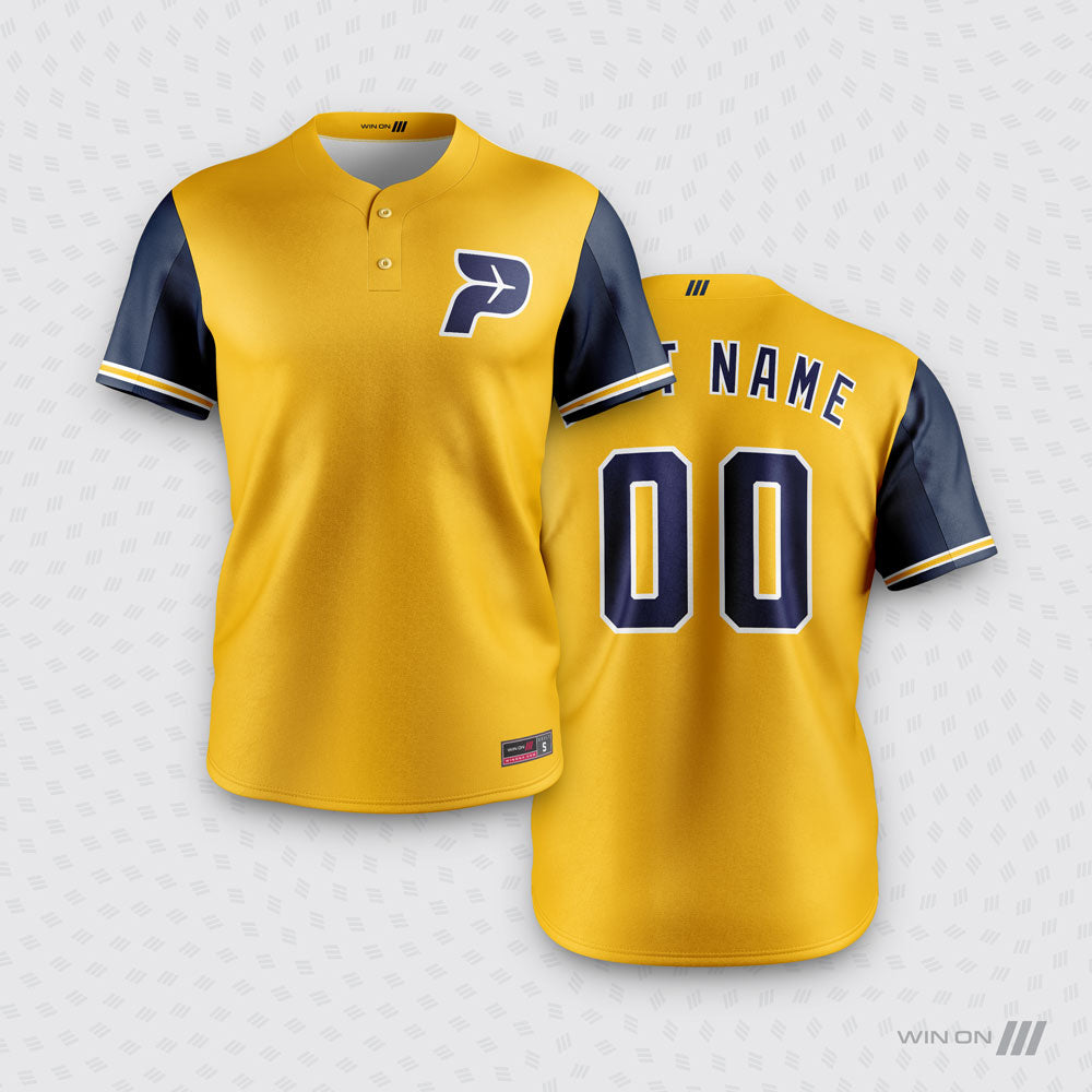 Norwalk Pilots Gold 2-Button Jersey