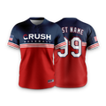 Crush 2-Button Jersey (Navy/Red)