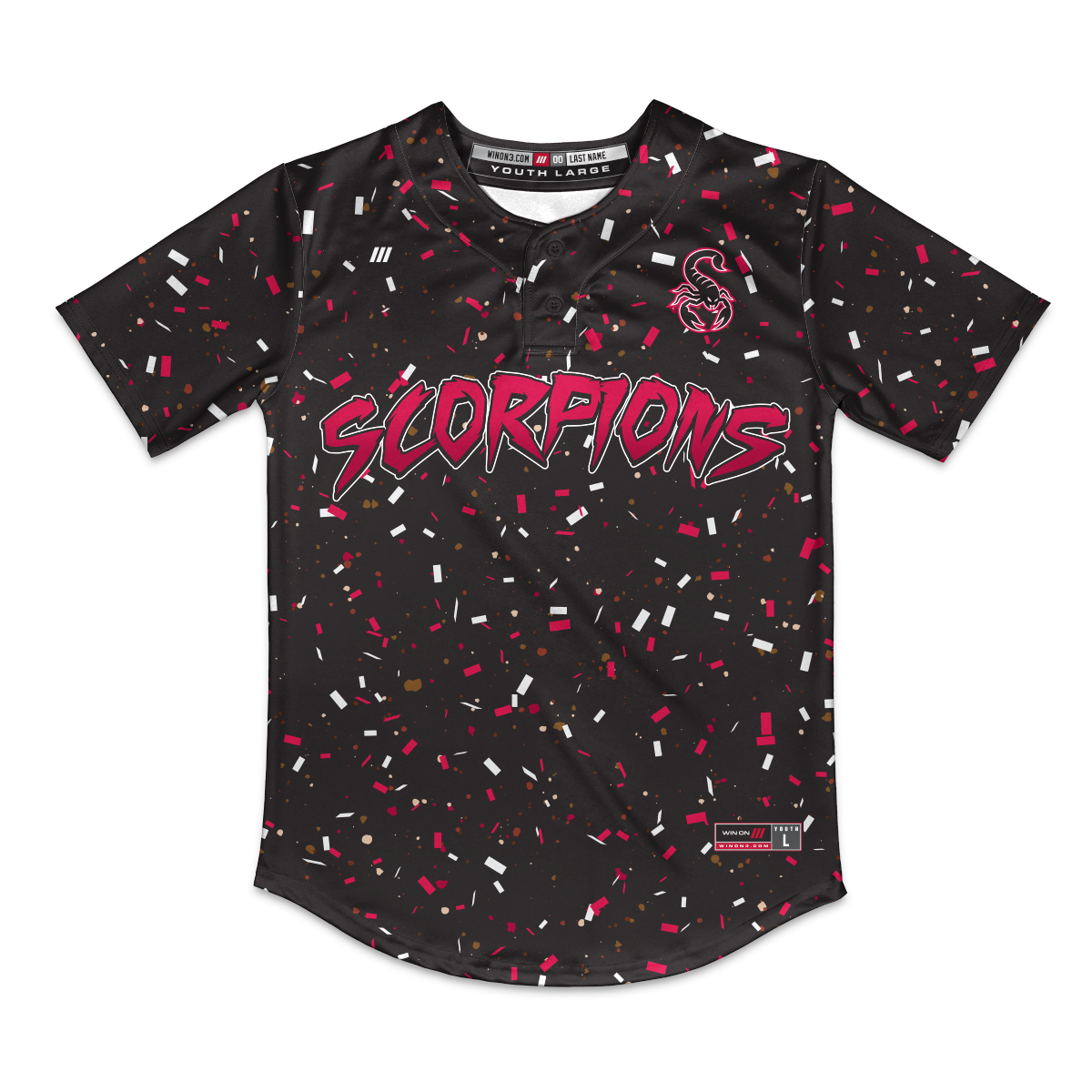 Scorpions 2-Button Jersey (Confetti)