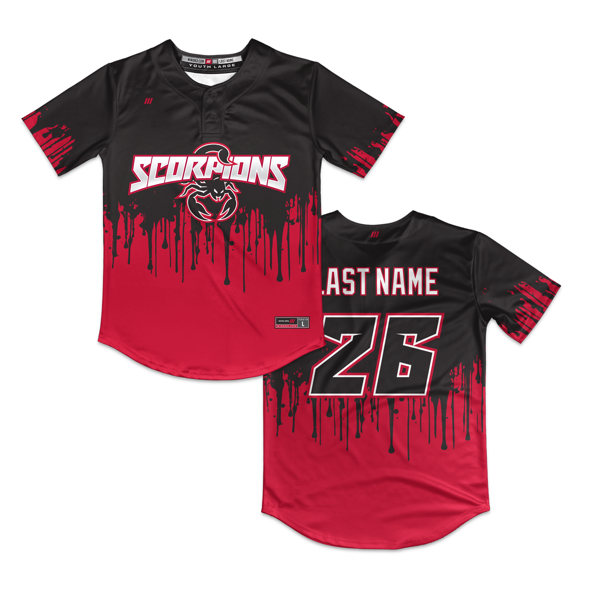 Scorpions 2-Button Jersey (Drip)