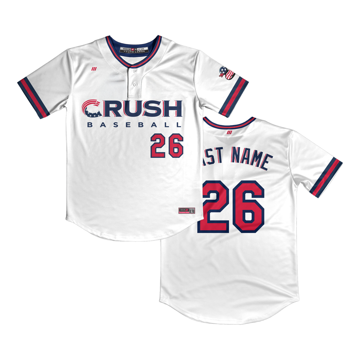 Crush "City Connect" Jersey - 11U Nelson
