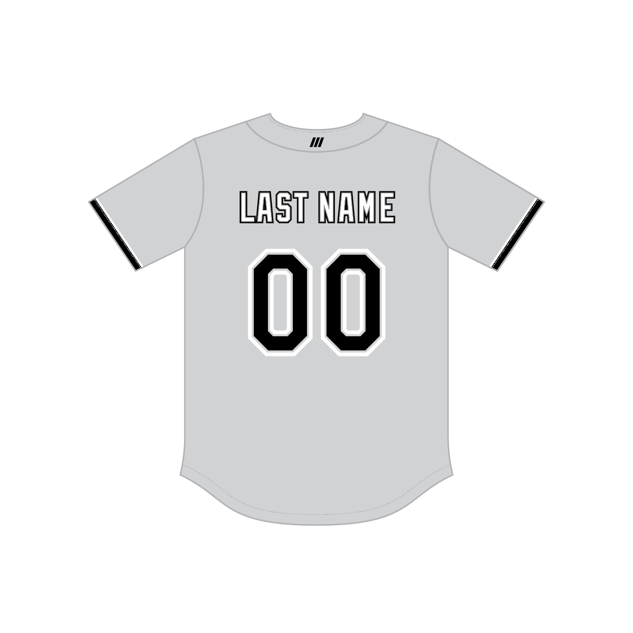 Custom 2-Button Jersey (Sublimated)