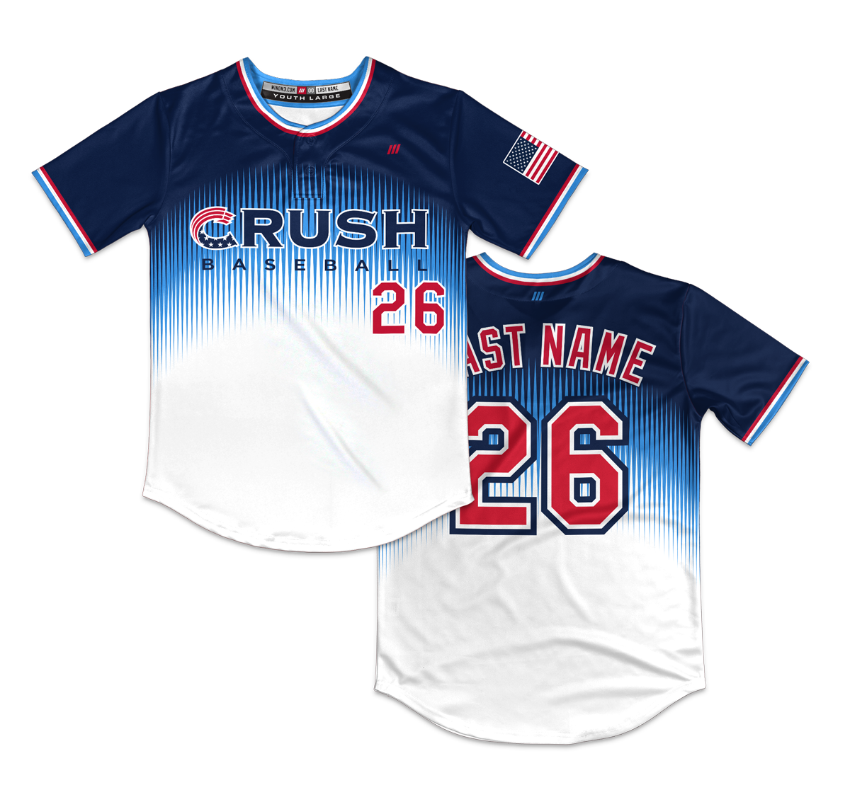 Crush "City Connect" Jersey - Spikes