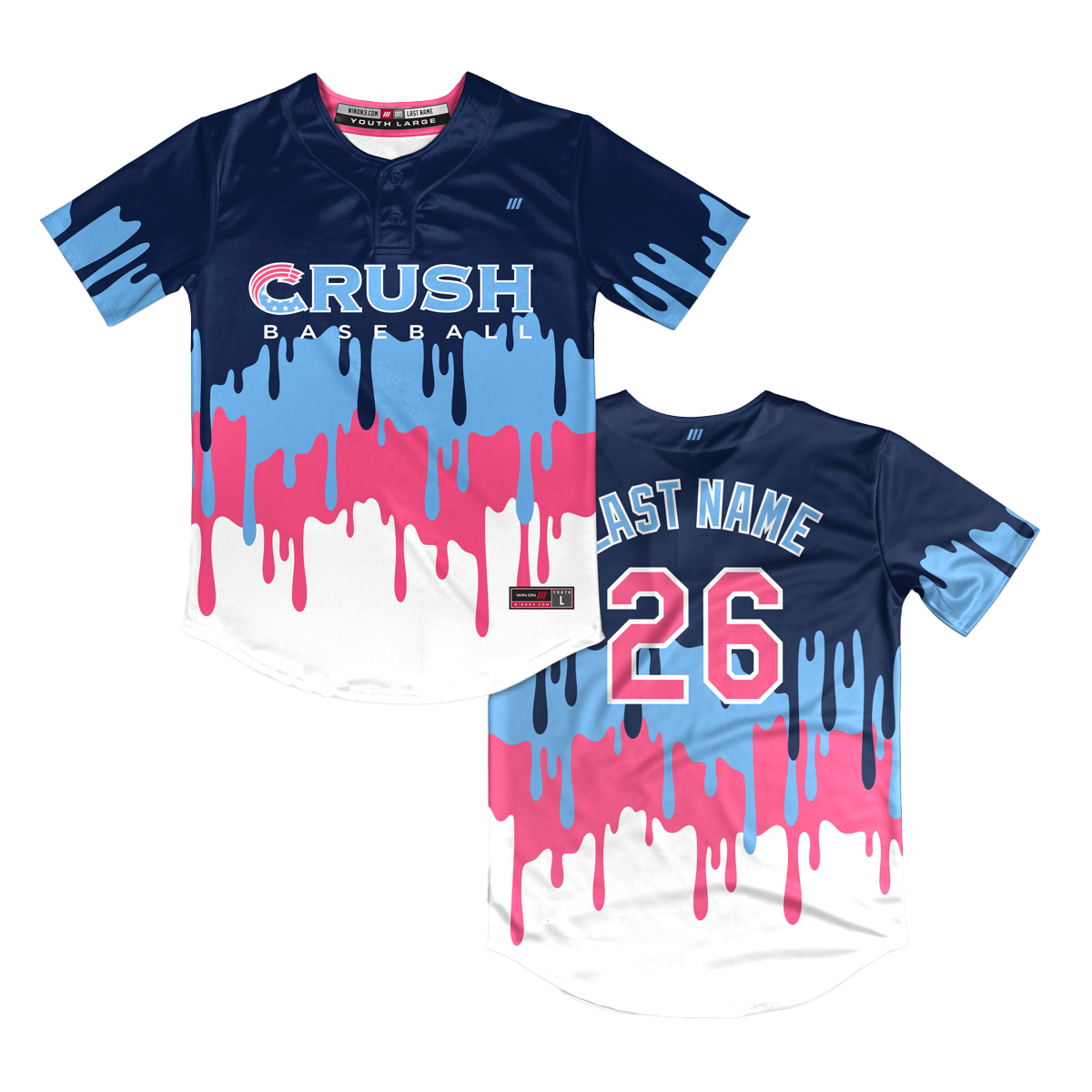 Crush "City Connect" Jersey - 10U Perez