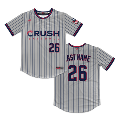 Crush Pinstripe 2-Button Jersey