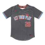 LTP Reign 2-Button Graphite Pinstripe Jersey