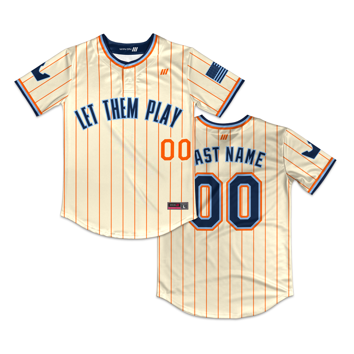 LTP Reign 2-Button Pinstripe Jersey (2026)