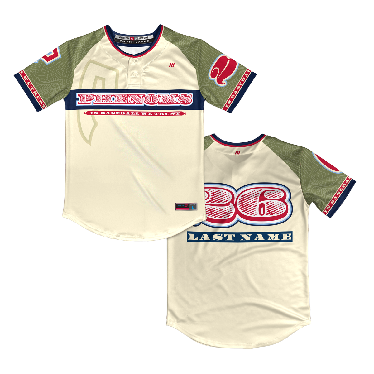 Phenoms 2-Button Jersey (Money)