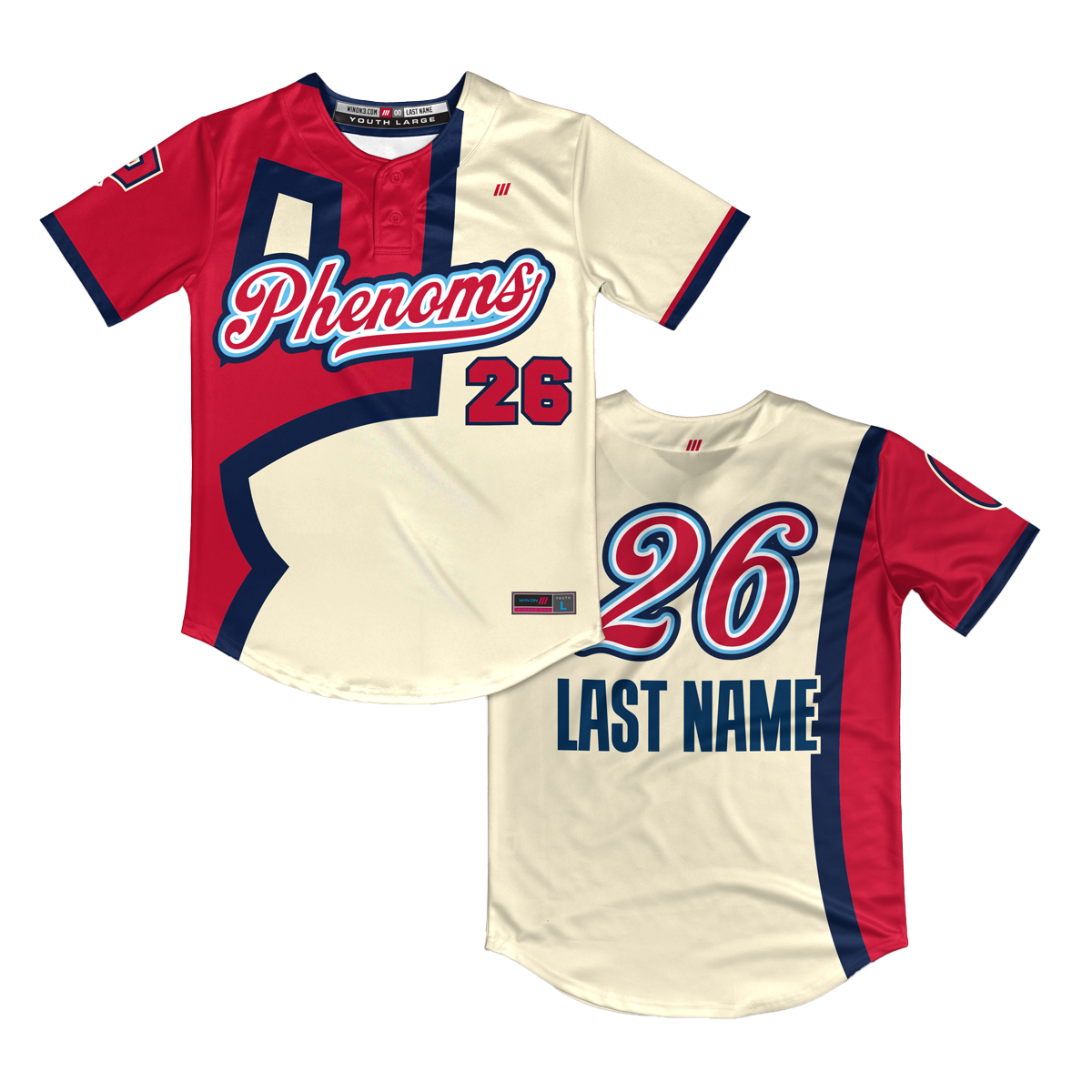 Phenoms 2-Button Jersey (Big P)