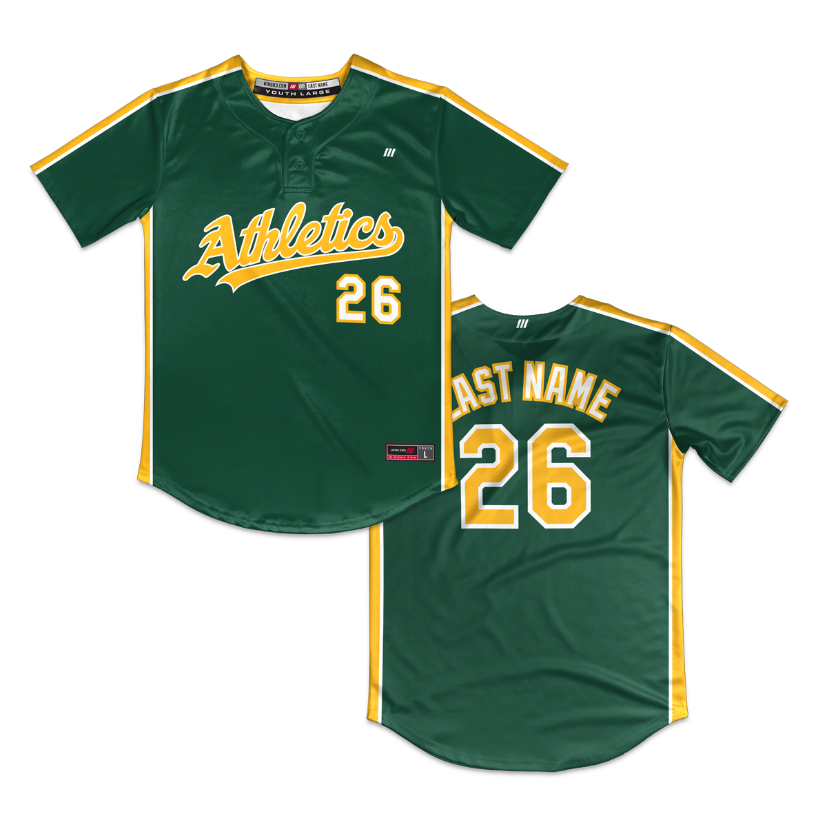SAPB 2-Button Jersey (Athletics)