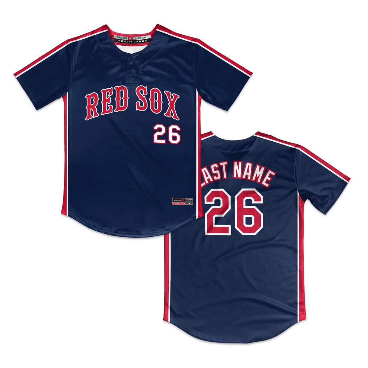SAPB 2-Button Jersey (Red Sox)