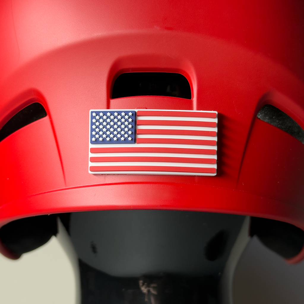 US Flag 3D Helmet Decal
