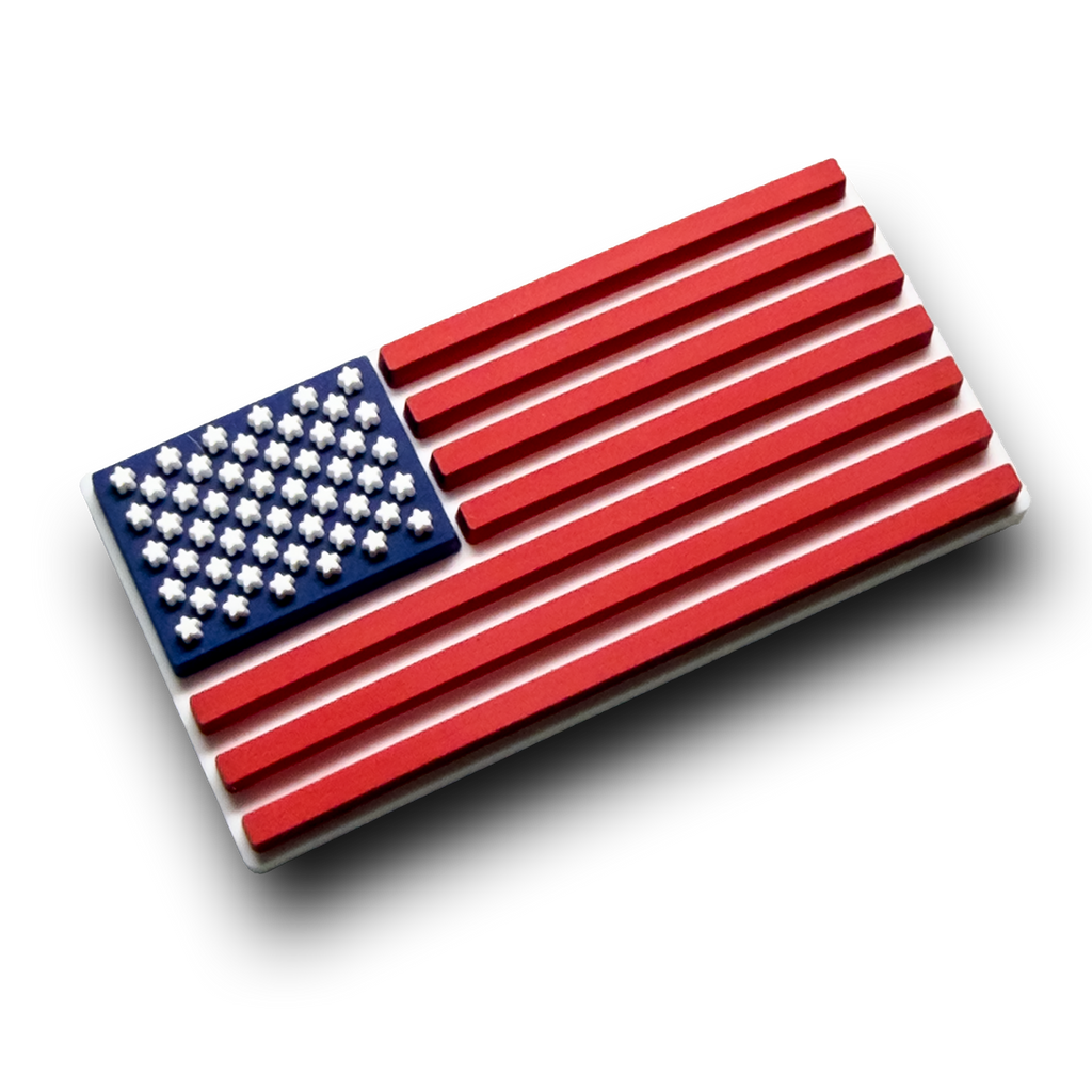 US Flag 3D Helmet Decal