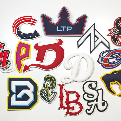Custom 3D Helmet Decals