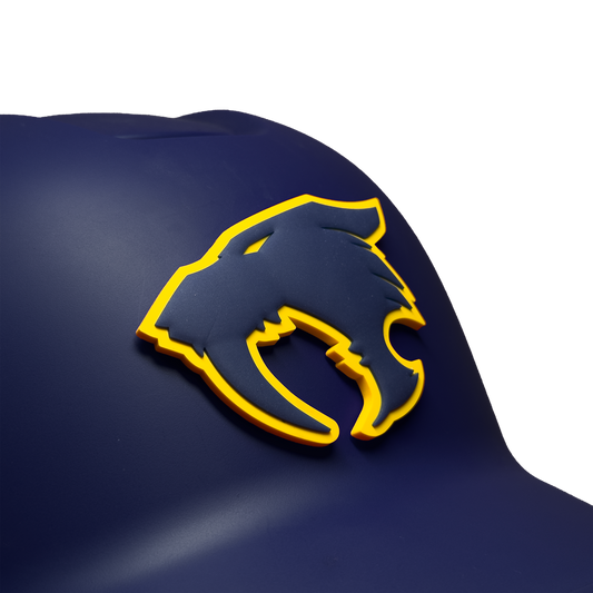 Sabertooth 3D Helmet Decal