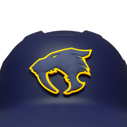 Sabertooth 3D Helmet Decal