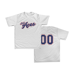 Aces Scrimmage Performance Tee (White)