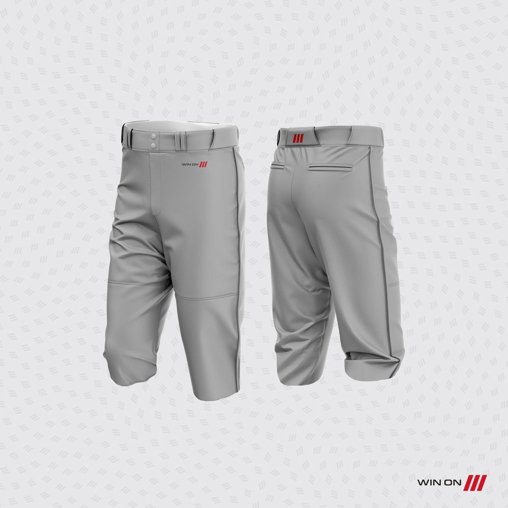 W3 Baseball Pants (Silver)