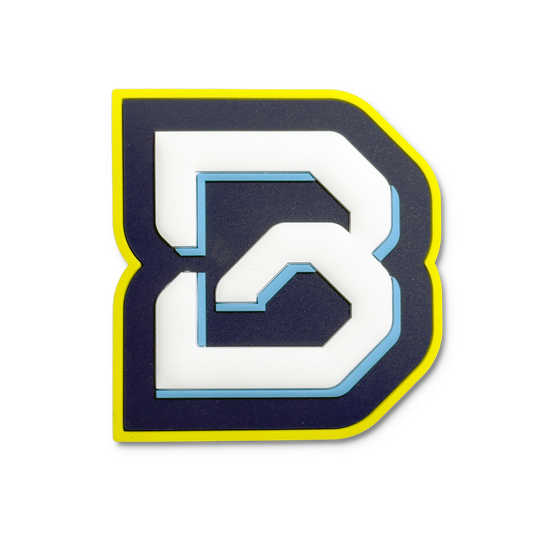BOTS "B" 3D Helmet Decal