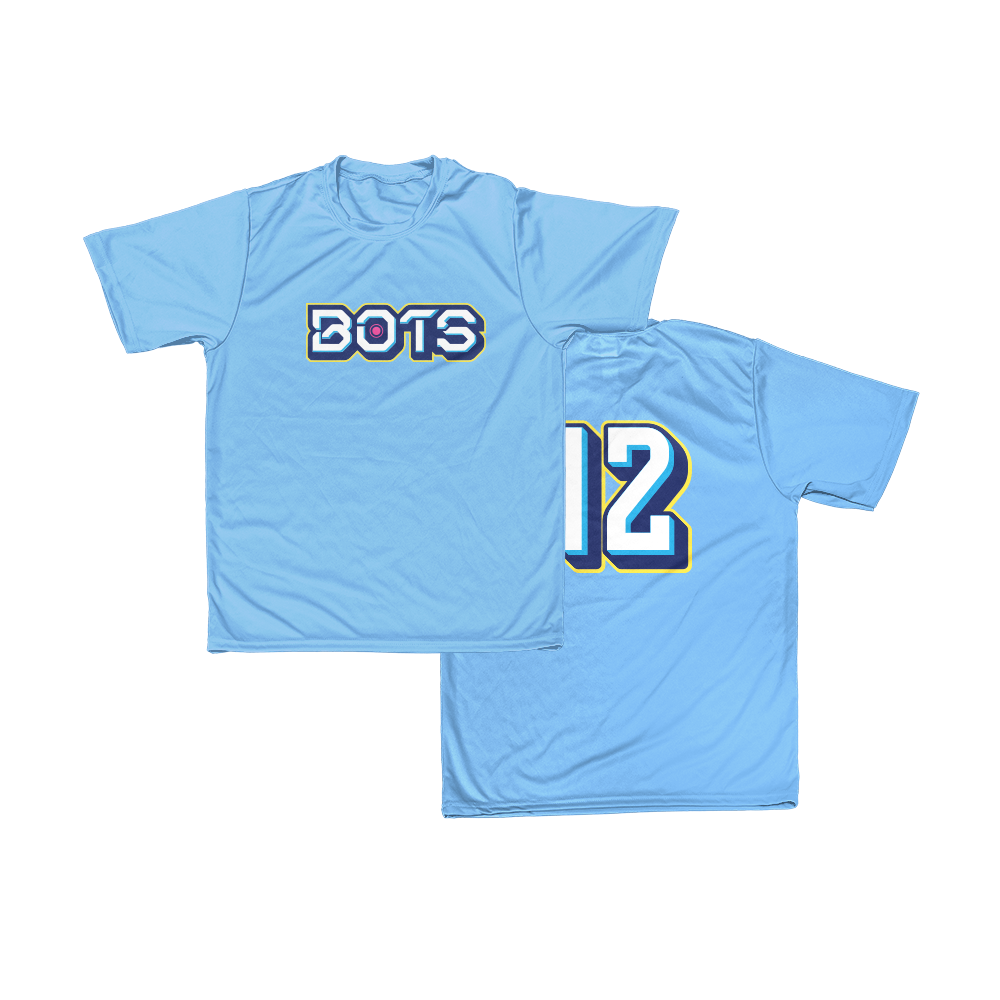 OC Bots "Scrimmage" Tee - Light Blue