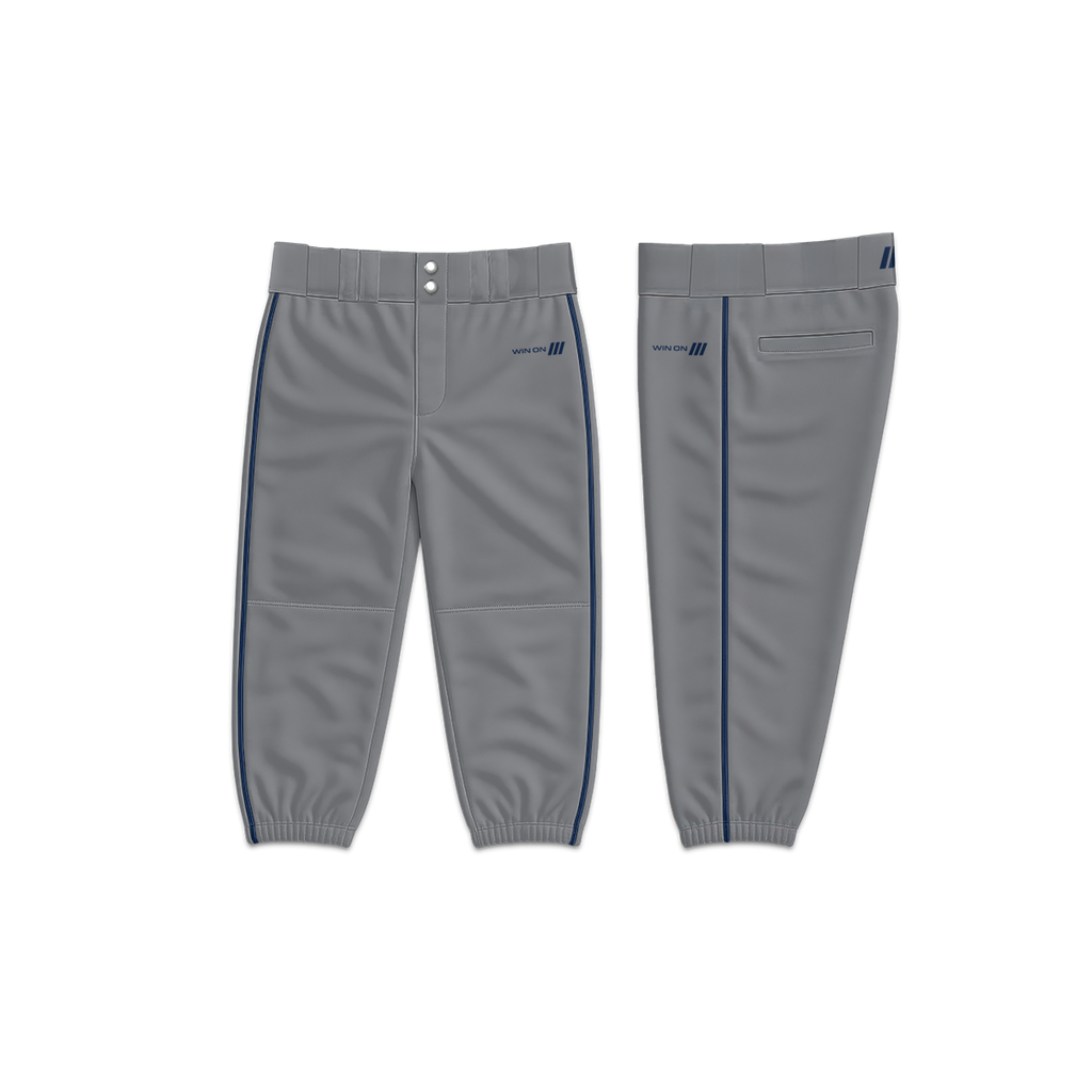 Crush Gray Baseball Pants - 13U Brambilla