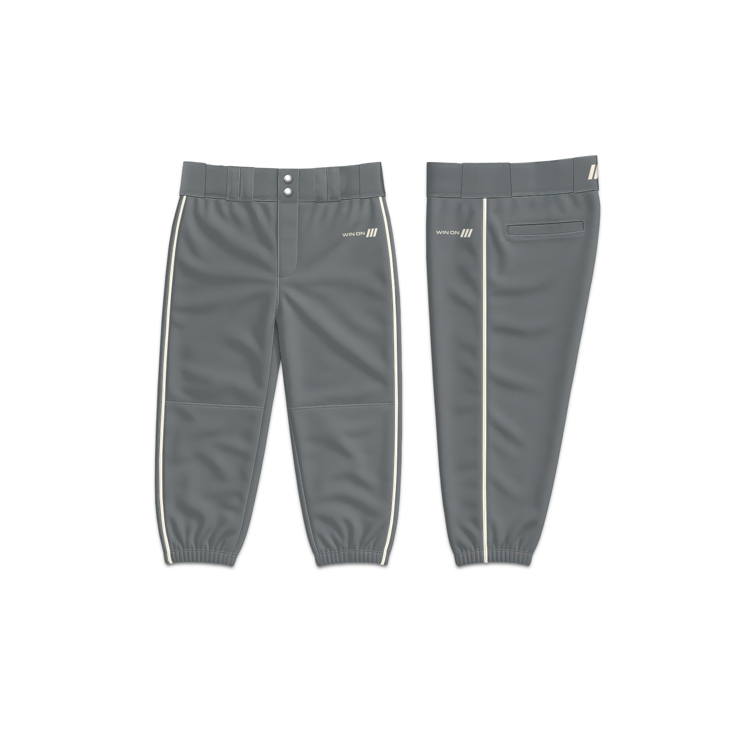 Irvine Dolphins Baseball Pants (Graphite)