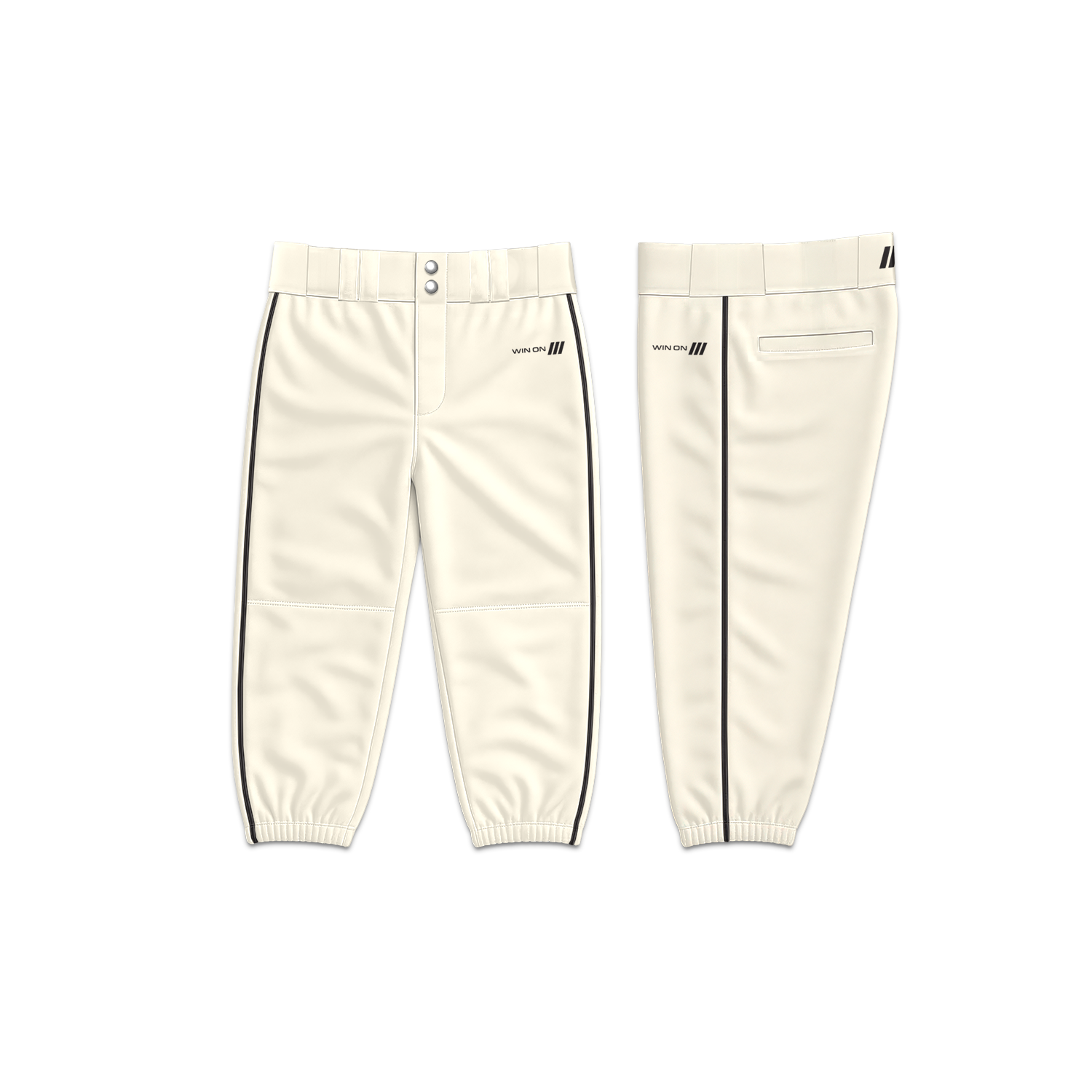 Irvine Dolphins Baseball Pants (Cream)