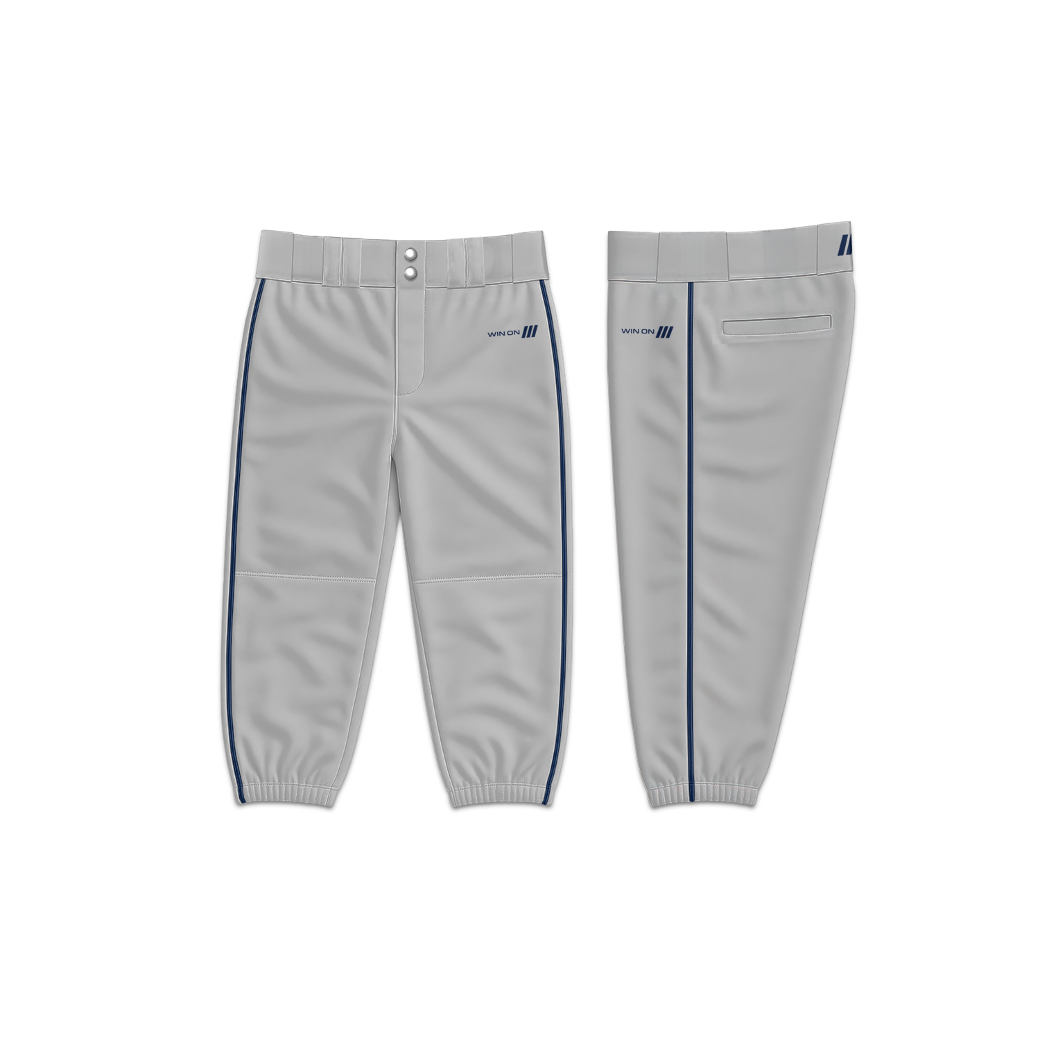 Frozen Rope  Baseball Pants (Gray)