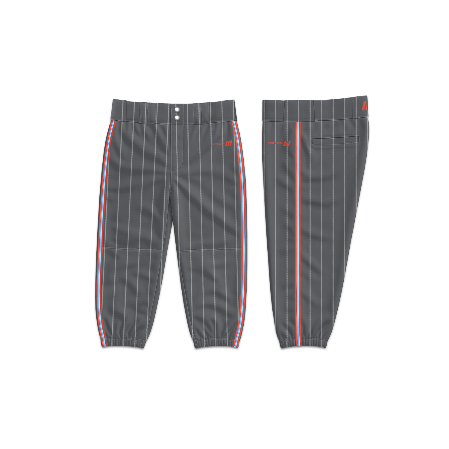 LTP Baseball Pants (Graphite Pinstripes)