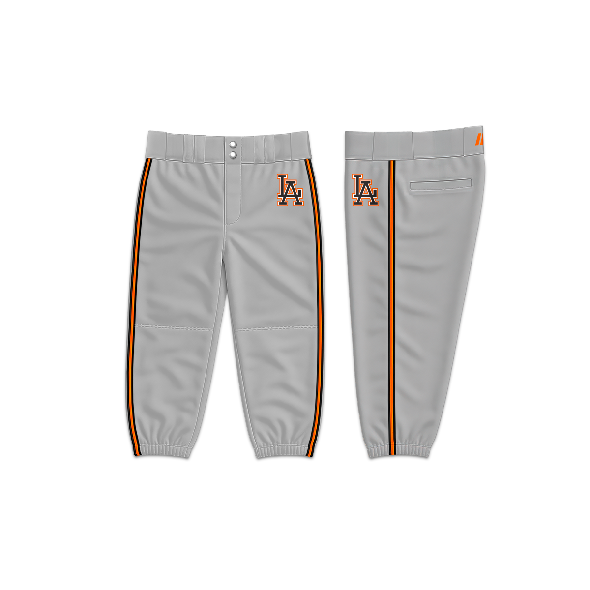 Los Amigos Baseball Pants (Gray)