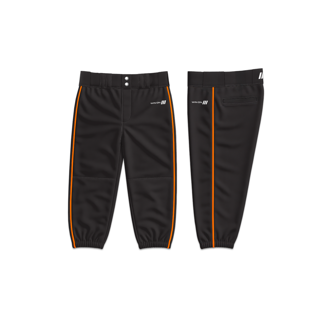 O's Black Baseball Pants