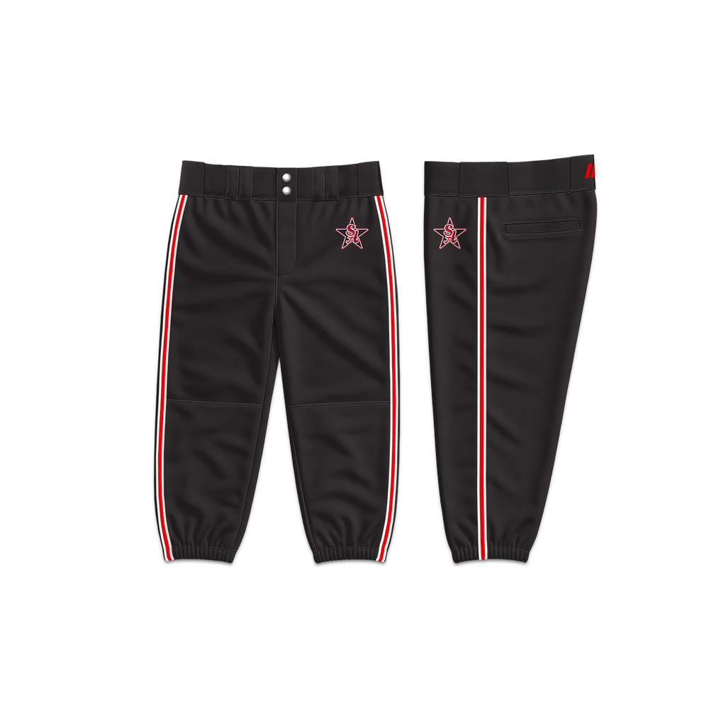 SAPB All-Star Baseball Pants (Black)