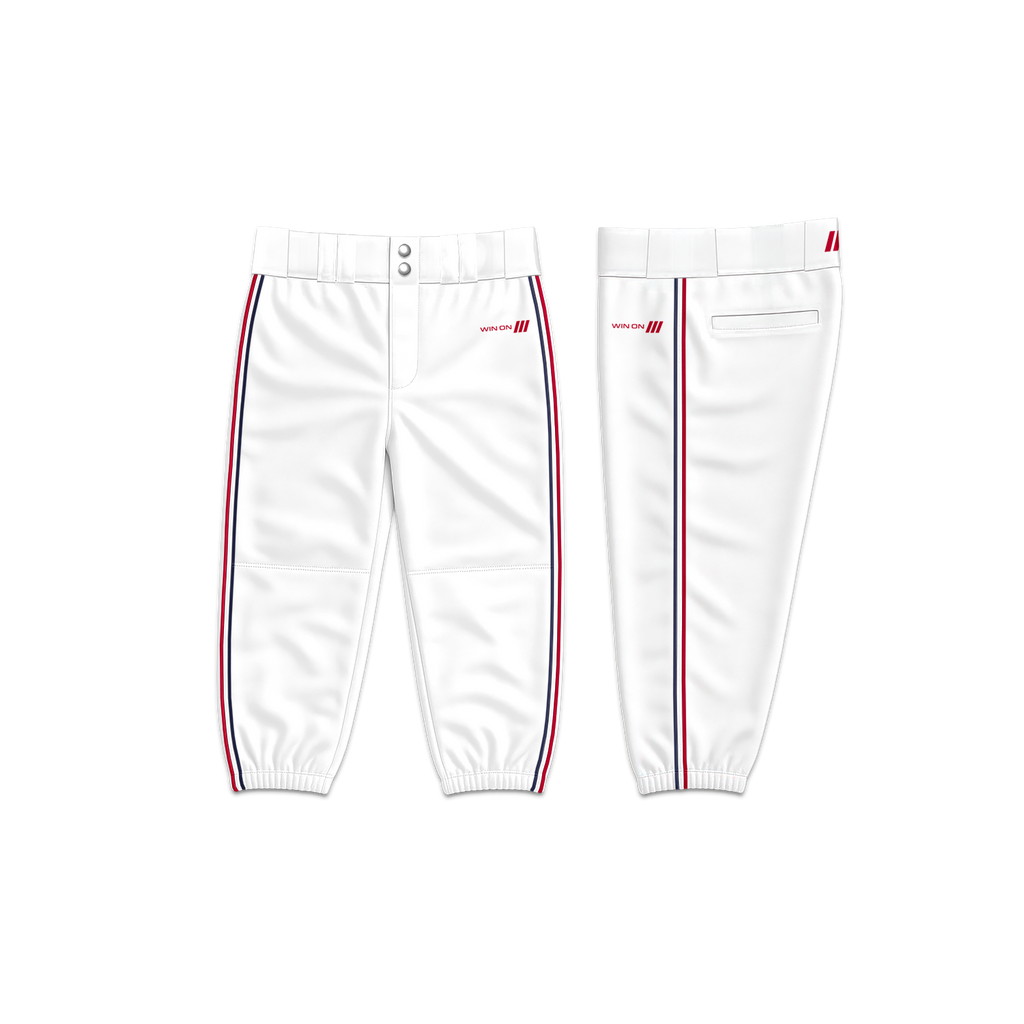SoCal Aces Baseball Pants (White)