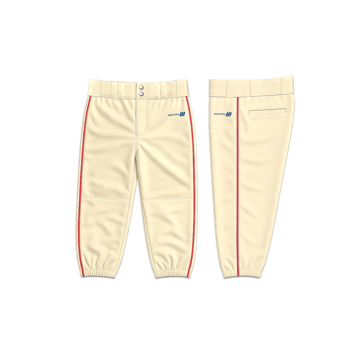 SoCal Aces Baseball Pants (Cream)